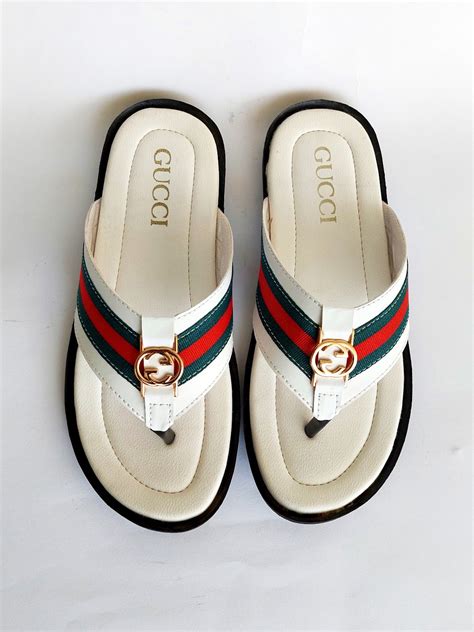 white gucci slipper vs black|white Gucci slippers men.